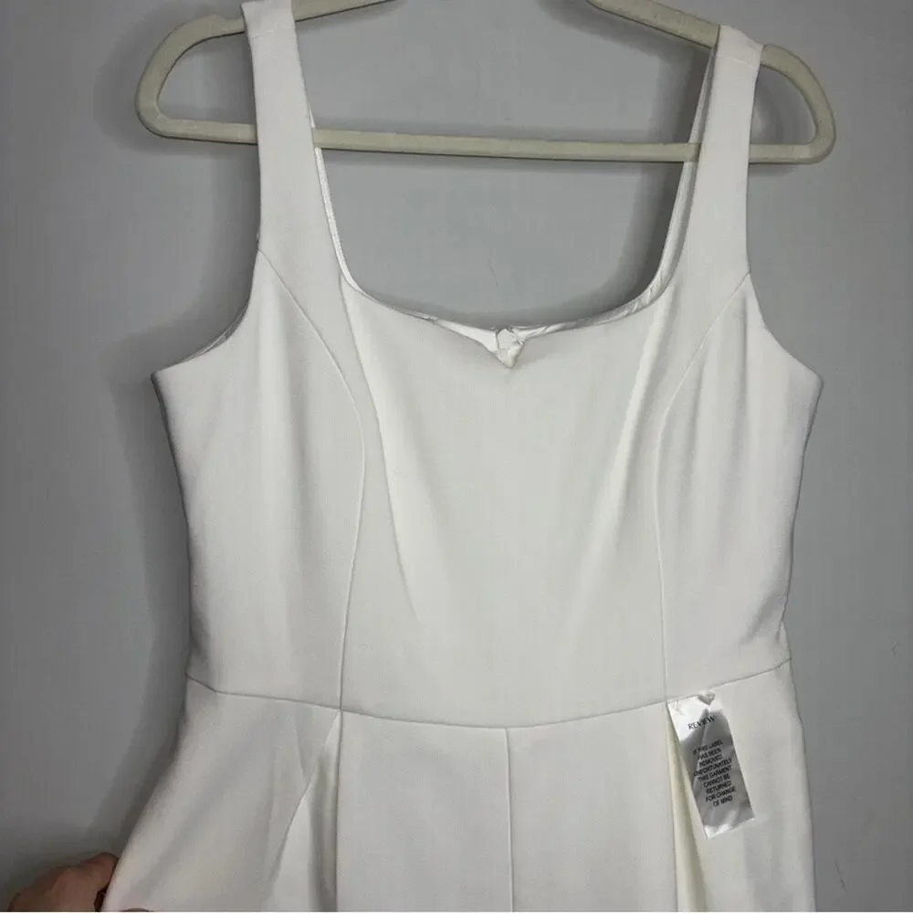 NWT Review Barcelona Jumpsuit in Ivory